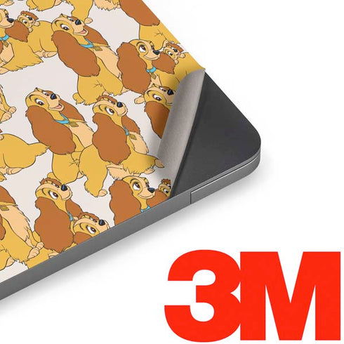 Disney Lady & The Tramp Lady Pattern Apple MacBook Air Skin