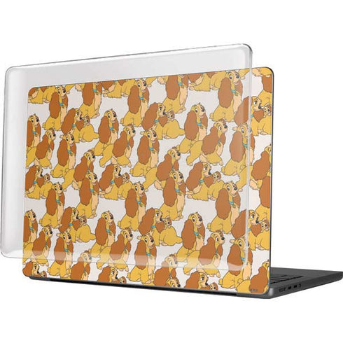 Disney Lady & The Tramp Lady Pattern MacBook Pro 14in (2021-24) Case plus Skin