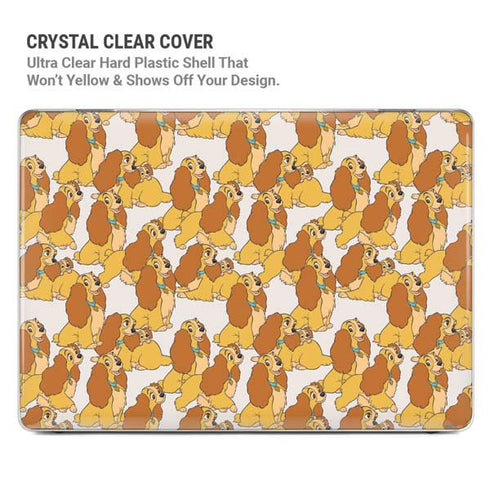 Disney Lady & The Tramp Lady Pattern MacBook Pro 14in (2021-24) Case plus Skin