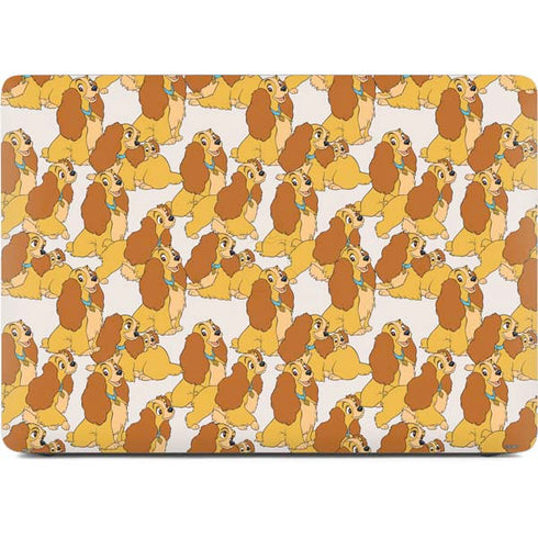 Disney Lady & The Tramp Lady Pattern Apple MacBook Pro 16-inch Skin