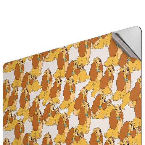 Disney Lady & The Tramp Lady Pattern Apple MacBook Pro 16-inch Skin