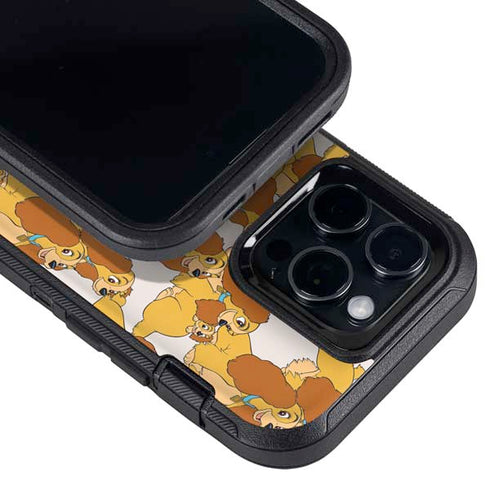 Disney Lady & The Tramp Lady Pattern Otterbox Defender iPhone Skin
