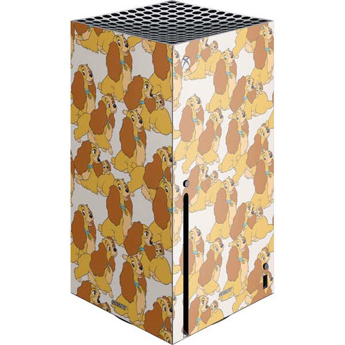 Disney Lady & The Tramp Lady Pattern Xbox Series X Skins