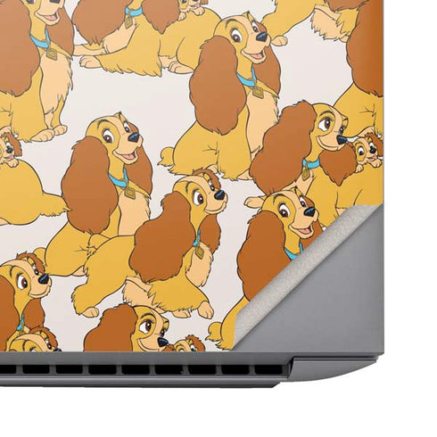 Disney Lady & The Tramp Lady Pattern HP ZBook Fury 16 G10 Skin