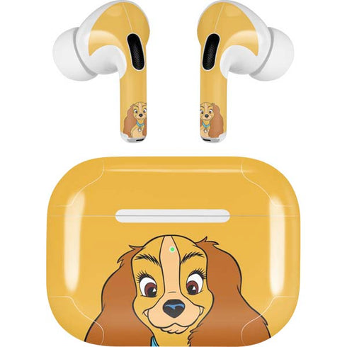 Disney Lady & The Tramp Lady Portrait AirPods Skins