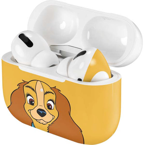 Disney Lady & The Tramp Lady Portrait AirPods Skins