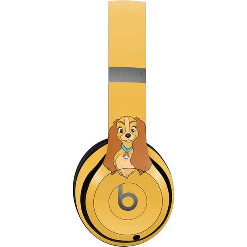 Disney Lady & The Tramp Lady Portrait Beats Solo 4 Wireless Headphones Skin