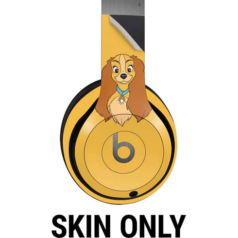 Disney Lady & The Tramp Lady Portrait Beats Solo 4 Wireless Headphones Skin