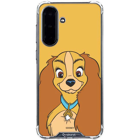 Disney Lady & The Tramp Lady Portrait Galaxy A36 5G Clear Case