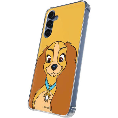 Disney Lady & The Tramp Lady Portrait Galaxy A55 5G Clear Case