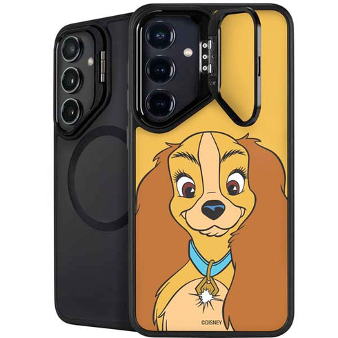 Disney Lady & The Tramp Lady Portrait Galaxy S24 FE Kickstand Case