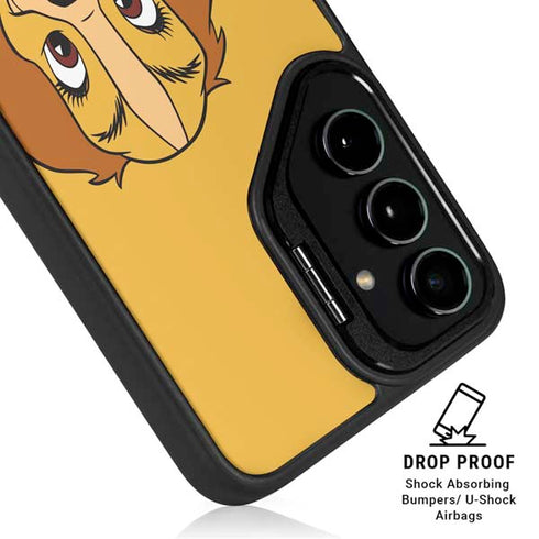 Disney Lady & The Tramp Lady Portrait Galaxy S25 Kickstand Case