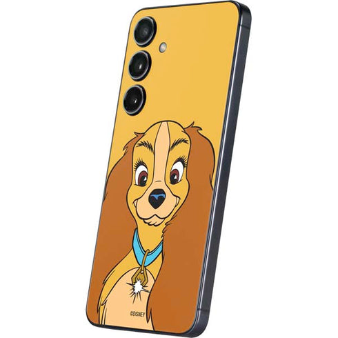 Disney Lady & The Tramp Lady Portrait Galaxy S25 Plus Skin