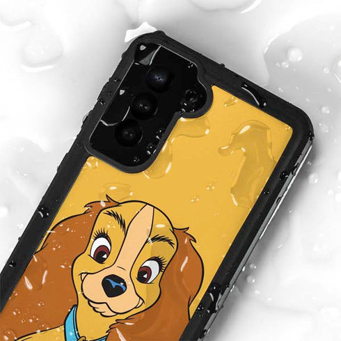 Disney Lady & The Tramp Lady Portrait Galaxy S24 Plus Waterproof Case