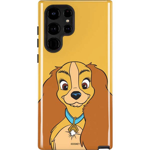 Disney Lady & The Tramp Lady Portrait Galaxy Cases