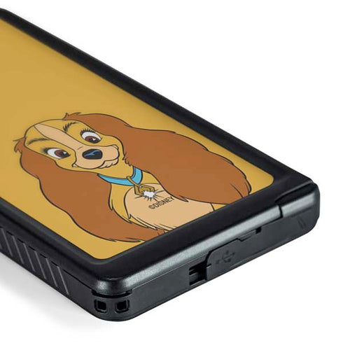 Disney Lady & The Tramp Lady Portrait Galaxy S24 Ultra Waterproof Case