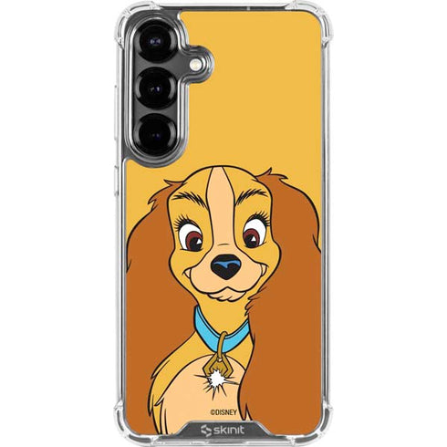 Disney Lady & The Tramp Lady Portrait Galaxy S26 Clear Case