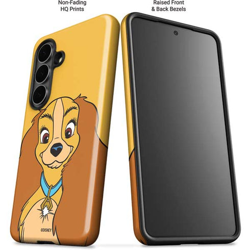 Disney Lady & The Tramp Lady Portrait Galaxy S26 Plus Impact Case
