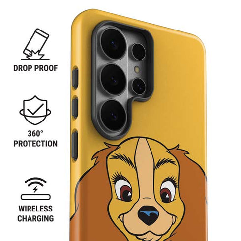 Disney Lady & The Tramp Lady Portrait Galaxy S26 Ultra Impact Case