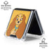 Disney Lady & The Tramp Lady Portrait Galaxy Z Flip6 Clear Case