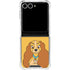 Disney Lady & The Tramp Lady Portrait Galaxy Z Flip7 Clear Case