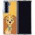 Disney Lady & The Tramp Lady Portrait Galaxy Z Fold6 Clear Case