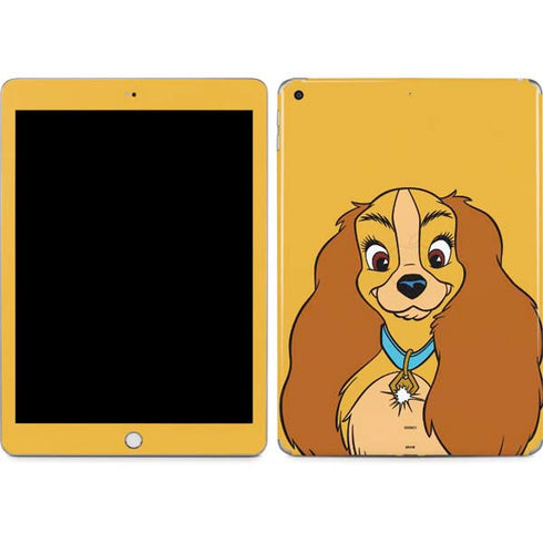 Disney Lady & The Tramp Lady Portrait Apple iPad Skin