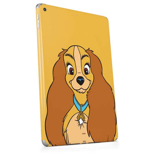 Disney Lady & The Tramp Lady Portrait Apple iPad Skin