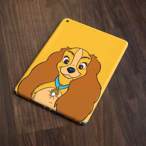 Disney Lady & The Tramp Lady Portrait Apple iPad Skin