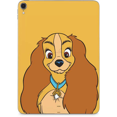 Disney Lady & The Tramp Lady Portrait Apple iPad Pro Skin