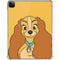 Disney Lady & The Tramp Lady Portrait iPad Pro 11in (2024) Clear Case