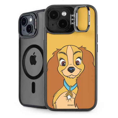 Disney Lady & The Tramp Lady Portrait iPhone 14 Kickstand Case