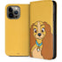 Disney Lady & The Tramp Lady Portrait iPhone 14 Pro Max Folio Case