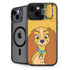 Disney Lady & The Tramp Lady Portrait iPhone 15 Plus Kickstand Case