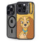 Disney Lady & The Tramp Lady Portrait iPhone 15 Pro Max Kickstand Case