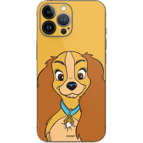 Disney Lady & The Tramp Lady Portrait iPhone 15 Pro Max Skin