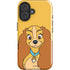 Disney Lady & The Tramp Lady Portrait iPhone 16 Plus Impact Case