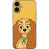 Disney Lady & The Tramp Lady Portrait iPhone 16 Plus Skin