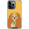 Disney Lady & The Tramp Lady Portrait iPhone 16 Pro Clear Case