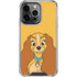Disney Lady & The Tramp Lady Portrait iPhone 16 Pro Clear Case