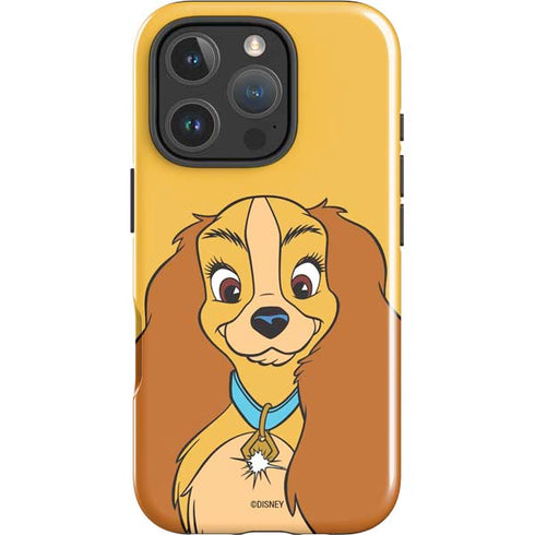 Disney Lady & The Tramp Lady Portrait iPhone 16 Pro Impact Case