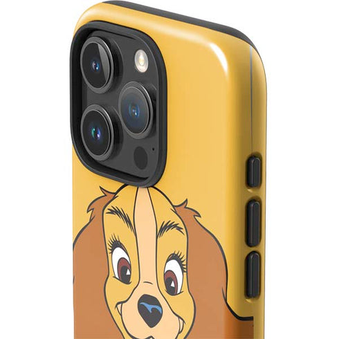 Disney Lady & The Tramp Lady Portrait iPhone 16 Pro Impact Case