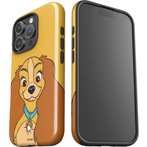 Disney Lady & The Tramp Lady Portrait iPhone 16 Pro Max Impact Case