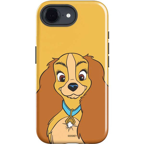 Disney Lady & The Tramp Lady Portrait iPhone 16e Impact Case