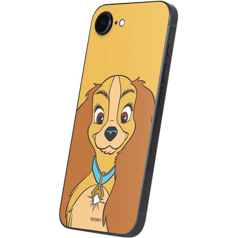Disney Lady & The Tramp Lady Portrait iPhone 16e Skin