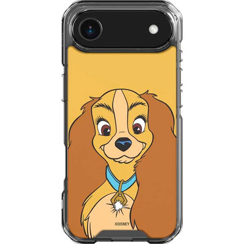 Disney Lady & The Tramp Lady Portrait iPhone 17 Air Clear Case