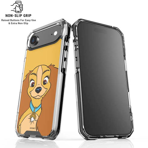 Disney Lady & The Tramp Lady Portrait iPhone 17 Air Clear Case
