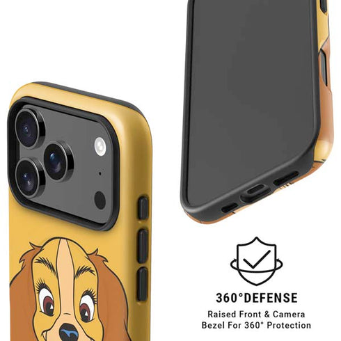 Disney Lady & The Tramp Lady Portrait iPhone 17 Pro Magsafe Impact Case