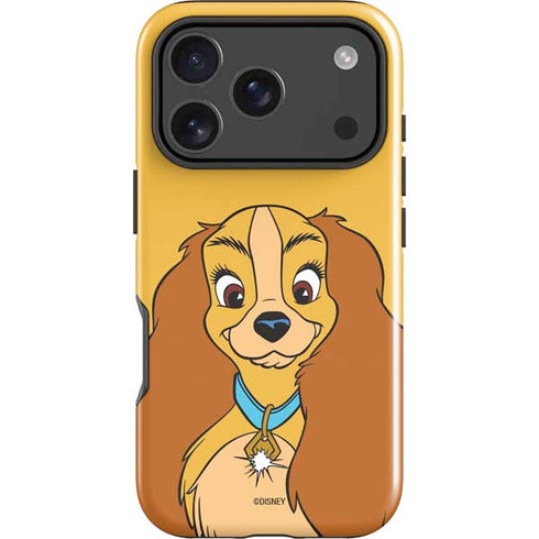 Disney Lady & The Tramp Lady Portrait iPhone 17 Pro Max Impact Case