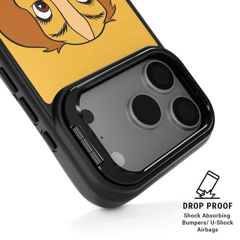 Disney Lady & The Tramp Lady Portrait iPhone 17 Pro Max Kickstand Case